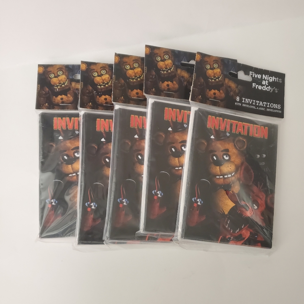 FNAF Invitations Bundle